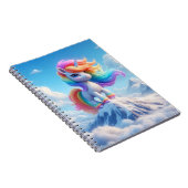 Fantasy Rainbow Unicorn Notitieboek (Rechterzijde)