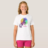 Fantasy Rainbow Unicorn, speciaal gepersonaliseer (Voorkant volledig)