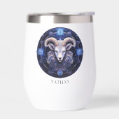 Fantasy Ram Zodiac Symbool Celestial Galaxy Ram Ra (Links)