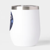 Fantasy Ram Zodiac Symbool Celestial Galaxy Ram Ra (Achterkant)