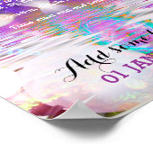 Fantasy Rave Event  Poster Sjabloon #1 (Hoek)