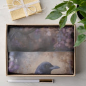 Fantasy Raven Bloemmotief Tissuepapier (Geschenk)