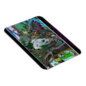 Fantasy Realm kleurillustratie Magneet (Rechterzijde)