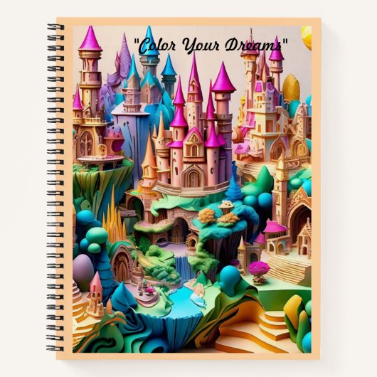 'Fantasy Realms Illustrated' Notitieboek (Voorkant)
