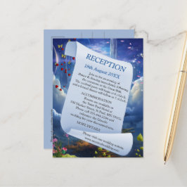 Fantasy Realms of Magic Scenery design Aankondigingskaart