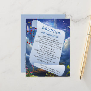 Fantasy Realms of Magic Scenery design Aankondigingskaart