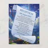 Fantasy Realms of Magic Scenery design Aankondigingskaart (Voorkant)