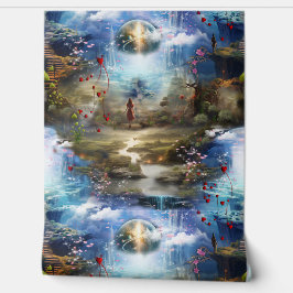 Fantasy Realms of Magic Scenery design Behang