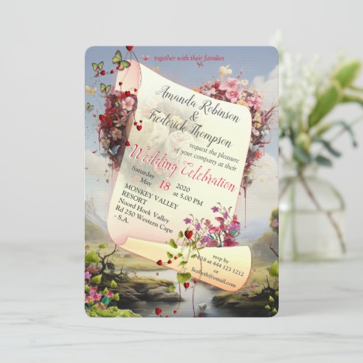 Fantasy Realms of Magic Scenery design Kaart (Staand voorkant)