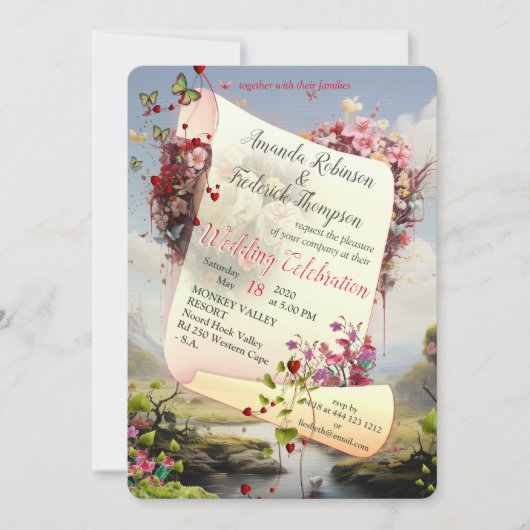 Fantasy Realms of Magic Scenery design Kaart (Voorkant)