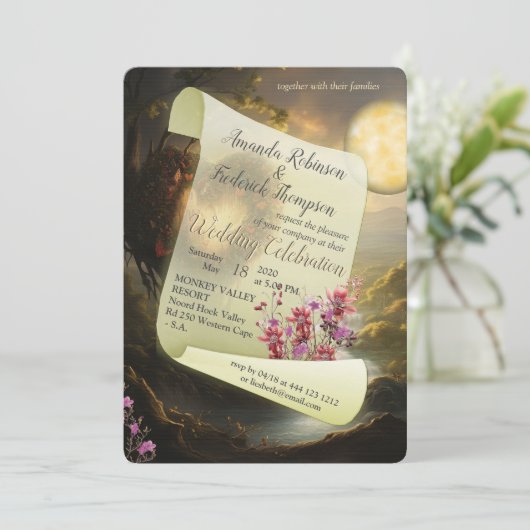 Fantasy Realms of Magic Scenery design Kaart (Staand voorkant)