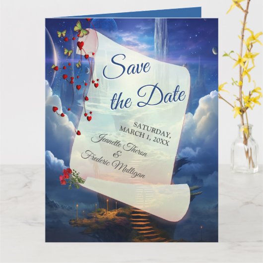 Fantasy Realms of Magic Scenery design Kaart (Gele Bloem)