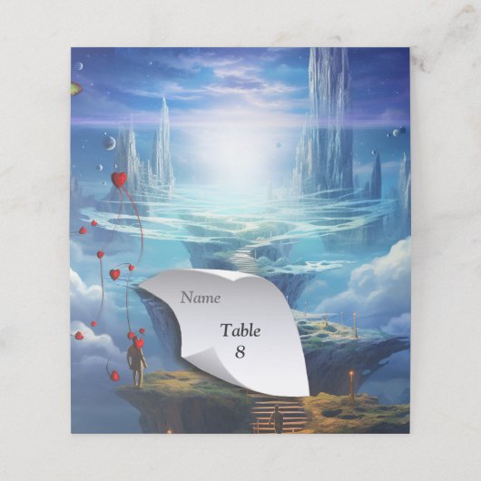 Fantasy Realms of Magic Scenery design Plaatskaartje (Buitenkant ongevouwen)