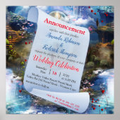 Fantasy Realms of Magic Scenery design Poster (Voorkant)