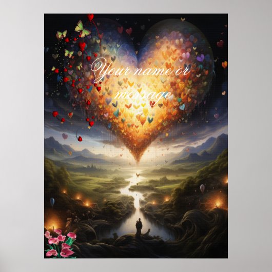 Fantasy Realms of Magic Scenery design Poster (Voorkant)