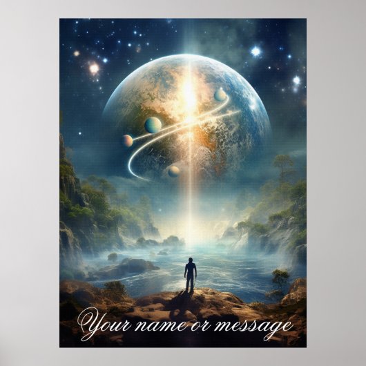 Fantasy Realms of Magic Scenery design Poster (Voorkant)