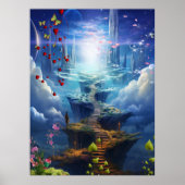 Fantasy Realms of Magic Scenery design Poster (Voorkant)