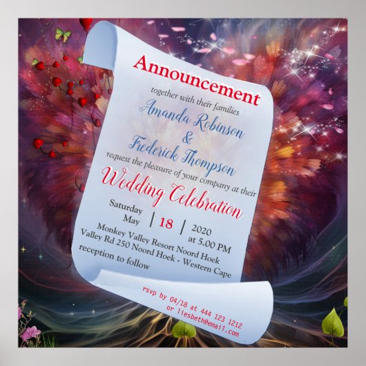 Fantasy Realms of Magic Scenery design Poster (Voorkant)