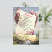 Fantasy Realms of Magic Scenery design RSVP Kaartje (Staand voorkant)