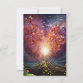 Fantasy Realms of Magic Scenery design RSVP Kaartje (Achterkant)