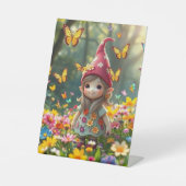 Fantasy Reclamebord Met Voetstuk (Voorkant)