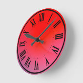 Fantasy Red Wall klok (Hoek)