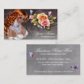 Fantasy Redhead Roos Woman Visitekaartje 2 (Voorkant / Achterkant)