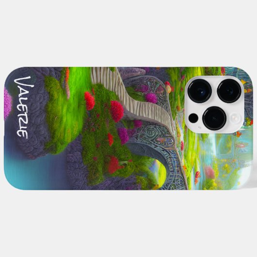 Fantasy River Gardens Case-Mate iPhone Case (Achterkant (horizontaal))