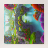 Fantasy River Gardens Legpuzzel (Verticaal)