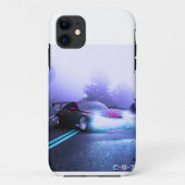 Fantasy Roadside sportwagen op iPhone11 Case Mate (Achterkant)
