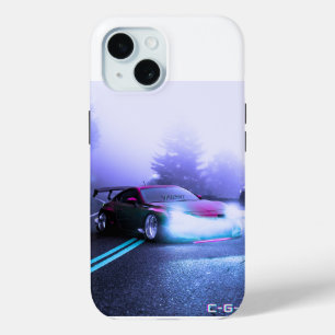 Fantasy Roadside sportwagen op iPhone15 Case Mate