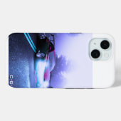 Fantasy Roadside sportwagen op iPhone15 Case Mate (Achterkant (horizontaal))