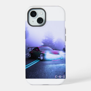 Fantasy Roadside sportwagen op iPhone15 Case Mate iPhone 15 Case
