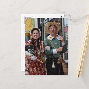 Fantasy  roman Cosplay Acteur en Actrice Briefkaart