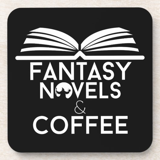 Fantasy Romans en Koffie Bier Onderzetter (Voorkant)