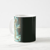 Fantasy rookvrouw mok met gloeiende rook (Voorkant links)