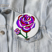 Fantasy Roos Round Button (In situ)