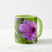 Fantasy Roze Dahlia Mok (Voorkant rechts)