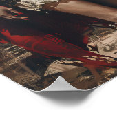 Fantasy RPG Boek Hoesje Kunst - Dungeons and Drago Poster (Hoek)