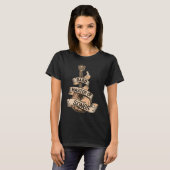 Fantasy RPG De Bard Cool Lute Tabletop RP T-shirt (Voorkant volledig)