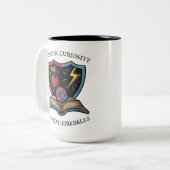 Fantasy RPG Leraar Dank U Tweekleurige Koffiemok (Voorkant links)