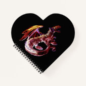 Fantasy Ruby Reds Dragon Notitieboek (Voorkant)