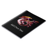 Fantasy Ruby Reds Dragon Notitieboek (Linkerzijde)