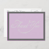 Fantasy Rustic Wedding Dank u Briefkaarten (Voorkant / Achterkant)
