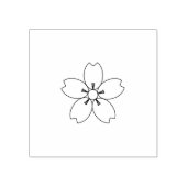 Fantasy Sakura (Cherry Blossom Rubber Stamp) Rubberstempel (Afrduk)