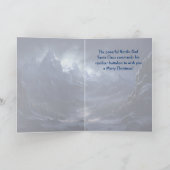 Fantasy Santa Old Nick Kerst Kaart (Binnen)