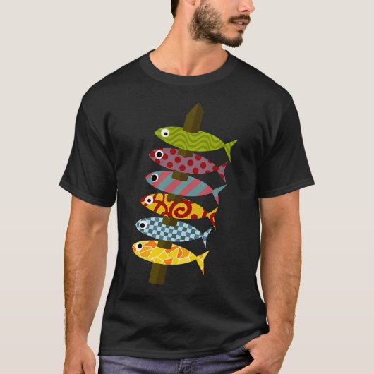 Fantasy Sardines Braadworst T-shirt (Voorkant)