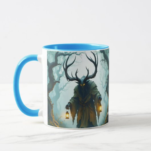 Fantasy Schattig Kolossaal Schaduwrijk Monster Mok (Links)