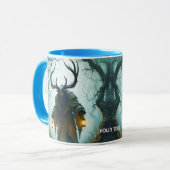 Fantasy Schattig Kolossaal Schaduwrijk Monster Mok (Voorkant links)