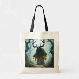 Fantasy Schattig Kolossaal Schaduwrijk Monster Tote Bag